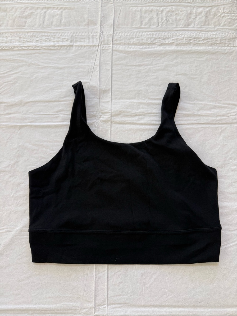 Everyday Black Scoop Neck Bralette
